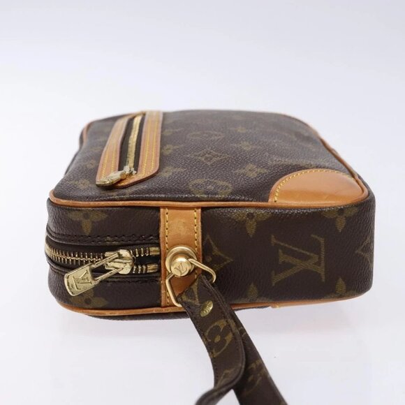 LOUIS VUITTON Monogram Marly Dragonne GM Clutch Bag M51825 LV Auth am8858 - Picture 4 of 15
